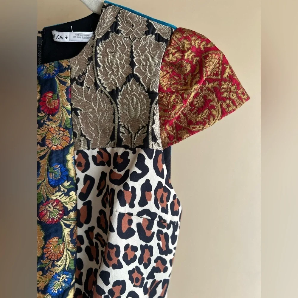 Alice + Olivia rapunzel patchwork dress - Picture 8 of 16